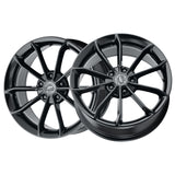 Platinum 066 17X8 5X120 74.10 Hub +35 Offset Black Wheel Rim