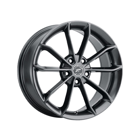 Platinum 067 18X8 5X112 66.56 Hub +40 Offset Gun Metal Wheel Rim