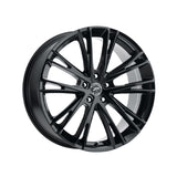 1 X Platinum 458GN Prophecy 18X8 5x112 66.56 Hub +40 Offset Black Wheel Rim