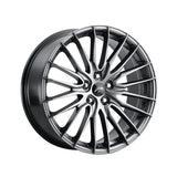 1 X Platinum 465G Reprisal 18X8 5X4.50 72.62 Hub +40 Offset Anthracite Wheel Rim