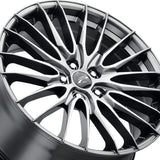 1 X Platinum 465G Reprisal 18X8 5X4.50 72.62 Hub +40 Offset Anthracite Wheel Rim