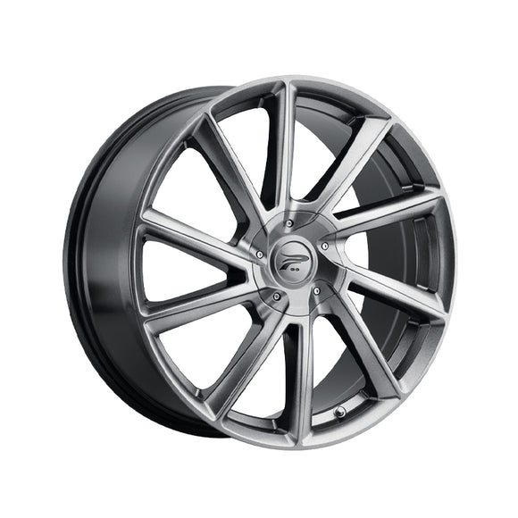 1 X Platinum 466G Mystic 17X8 4X100/4X108 72.62 Hub +40 Offset Anthracite Wheel Rim