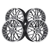 1 X Platinum 459G Retribution 18X8 5X4.50 72.62 Hub +40 Offset Anthracite Wheel Rim