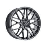 1 X Platinum 459GN Retribution 20X8.5 5X4.50 72.62 Hub +40 Offset Gunmetal Wheel Rim