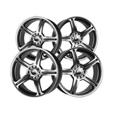 1 X Primax 772 16X7 4-100 73.1 Hub +38 Offset Machined Wheel Rim