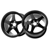 1 X R6061 R1 18X8.5 5-112 35 Offset Matte Black Wheel Rim