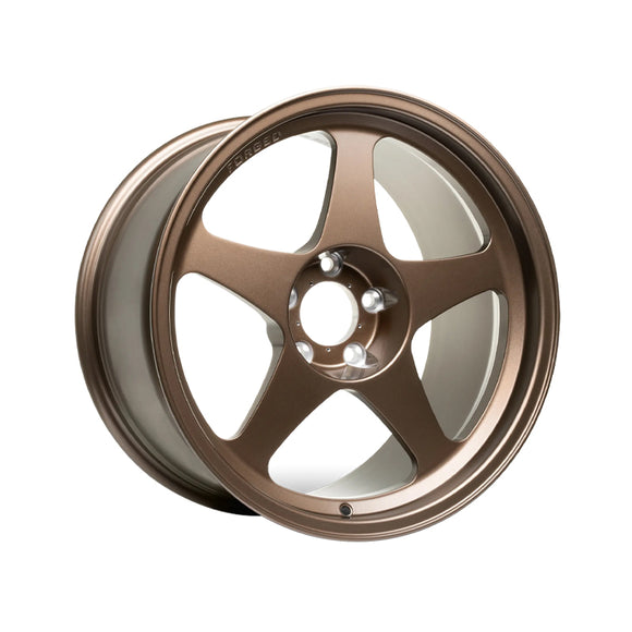 1 X R6061 R1 18X10 5-114.3 20 Offset Matte Bronze Wheel Rim