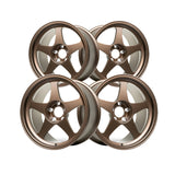1 X R6061 R1 18X10 5-112 35 Offset Matte Bronze Wheel Rim