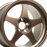 1 X R6061 R1 18X10 5-114.3 35 Offset Matte Bronze Wheel Rim