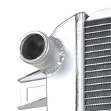 Coolstuffguru Compatible with Chevy GMC Silverado Duramax 6.6L 2-Row Chrome Aluminum Cooling Performance Radiator