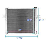 Coolstuffguru 2 Row Aluminum Cooling Radiator Compatible with Jeep Grand Cherokee 4.0L L6 Limited 1999-2004