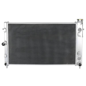 Coolstuffguru Compatible with Pontiac GTO 6.0L V8 2-Row Chrome Aluminum Performance Cooling Radiator