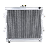 Coolstuffguru Compatible with Toyota 4Runner 2.4L L4 3-Row Chrome Aluminum Cooling Performance Radiator