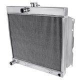 Coolstuffguru Compatible with 1966-1969 Dodge Charger 3 Row Racing Radiator