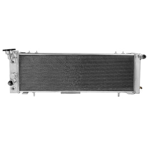 Coolstuffguru Compatible with Jeep Cherokee Comanche 2.5L/4.0L 3-Core/Row Light Aluminum Cooling Radiator