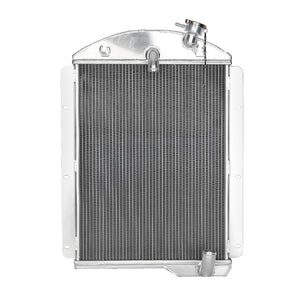 Coolstuffguru Compatible with Chevy Truck L6 3-Row Chrome Aluminum Performance Cooling Radiator