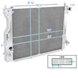 Coolstuffguru Compatible with Ford Mustang Manual Transmission MT 3-Row Aluminum Cooling Radiator