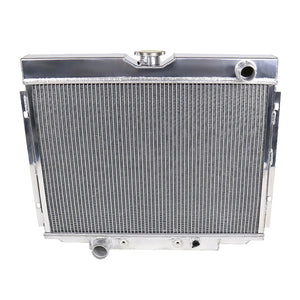 Coolstuffguru Compatible with Ford Mustang/Falcon V8 3 Core Manual Transmission 24" Driver/Left Side Radiator