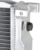 Coolstuffguru Compatible with BMW Z3 M Coupe L6 3.2L MT 3-Row Chrome Aluminum Performance Cooling Radiator