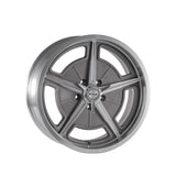 1 X RIDLER 605 18X8 5-120.65 83.82 Hub 0 Offset Silver Wheel Rim
