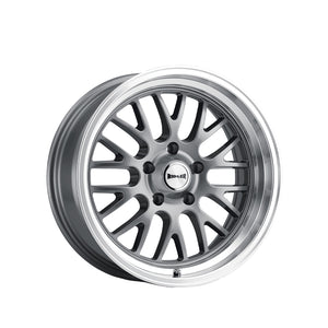 1 X RIDLER 607 20X8.5 5-127 83.82 Hub 0 Offset Gray Wheel Rim