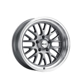1 X RIDLER 607 20X10 5x120.65 83.82 Hub 0 Offset Grey w/ Machined Lip Wheel Rim