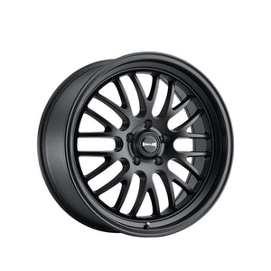 1 X RIDLER 607 20X10.5 5-115 72.62 Hub 25 Offset Black Wheel Rim