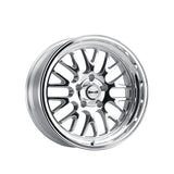 1 X RIDLER 607 20X10 5-127 83.82 Hub 0 Offset Silver Wheel Rim