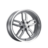 1 X RIDLER 608 18X8 5-120.65 72.62 Hub 0 Offset Gray Wheel Rim