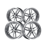 1 X RIDLER 608 18X8 5-114.3 72.62 Hub 0 Offset Gray Wheel Rim