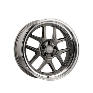 1 X RIDLER 610 20X8.5 5-114.3 83.82 Hub 0 Offset Gray Wheel Rim