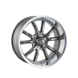 1 X RIDLER 650 17X7 5-120.65 83.82 Hub 0 Offset Gray Wheel Rim