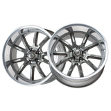 1 X RIDLER 650 17X8 5-120.65 83.82 Hub 0 Offset Gray Wheel Rim