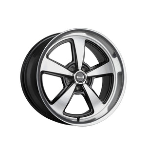 1 X RIDLER 652 20X8.5 5-127 83.82 Hub 0 Offset Black Wheel Rim