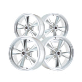 1 X RIDLER 675 15X7 5-120.65 83.82 Hub 0 Offset Silver Wheel Rim