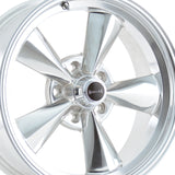1 X RIDLER 675 15X8 5-120.65 83.82 Hub -12 Offset Silver Wheel Rim