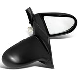 Coolstuffguru Compatible with Honda Civic Ex 2 Dr Black Power Spoon Side Mirrors