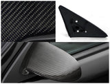 Coolstuffguru Compatible with Honda Civic Ex Dx Lx 2 3 Door Manual Carbon Fiber Spoon Side Mirrors