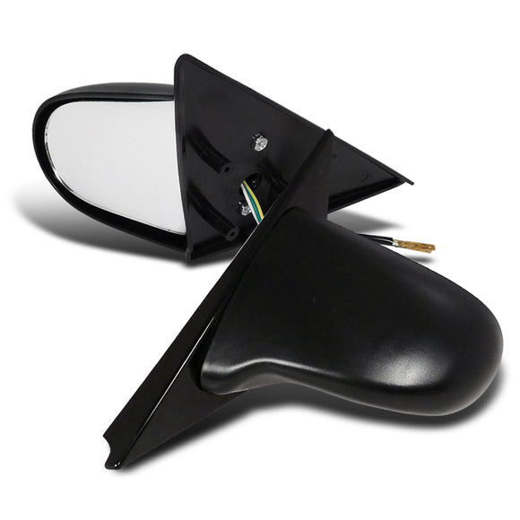 Coolstuffguru Compatible with Acura Integra Ls Gs Rs Gsr 2 Door Black Power Side Mirrors Pair Left, Right