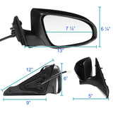 Coolstuffguru Passenger/Right Folding Side Mirror Power Heated 5 Pin Compatible with/Replacement For 2015-2018 Toyota Camry