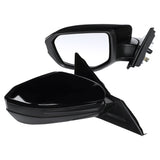 Coolstuffguru Fit 16-18 Honda Civic Power Heated 5 Pin Driver & Passenger Folding Side Mirrors