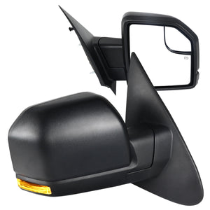 Coolstuffguru Compatible with 2003-2006 Ford Expedition Power Heated LED Signal Side Mirrors Left Right