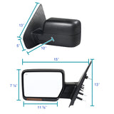 Coolstuffguru Compatible with Ford F150 Driver Side Power Heated Side Mirror w/LED Signal Lamp