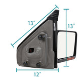 Coolstuffguru Compatible with Ford F150 Power Operated/Heated Side Mirror w/LED Signal+Puddle Lamp Right