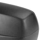 Coolstuffguru Matte Black Power Heat + Puddle Left Driver Side Mirror Compatible with Chevy Silverado GMC Sierra 2014-2018