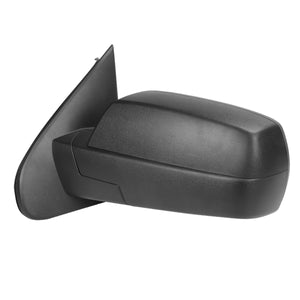 Coolstuffguru Matte Black Power Heat + Puddle Left Driver Side Mirror Compatible with Chevy Silverado GMC Sierra 2014-2018