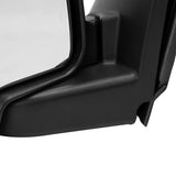 Coolstuffguru Glossy Matte Black Left and Right Manual Side Mirrors Compatible with Chevrolet Chevy S10 1994-2001