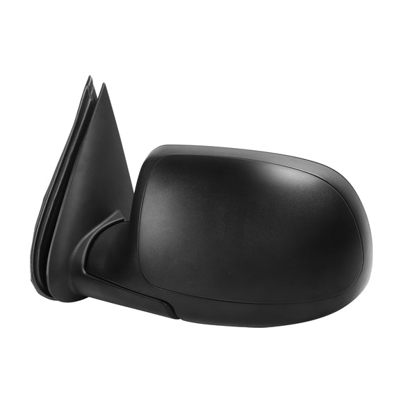 Coolstuffguru Glossy Matte Black Left Side Manual Side Mirrors Compatible with Chevrolet Chevy S10 1994-2001