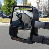 Coolstuffguru Power Heated Towing Side Mirrors+Amber LED Signal Left+Right Compatible with 2004-2006 Ford F-150