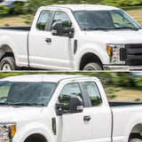 Coolstuffguru Power+Heated+Sequential LED Signal Tow Mirrors Compatible with Ford F250 F350 Super Duty 2017